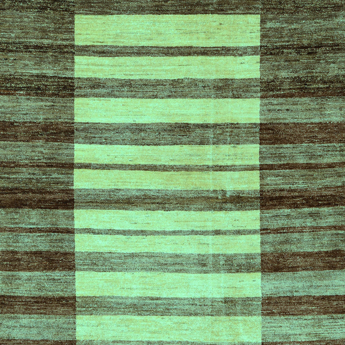 Abstract Turquoise Modern Rug, abs41turq