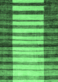 Abstract Emerald Green Modern Rug, abs41emgrn