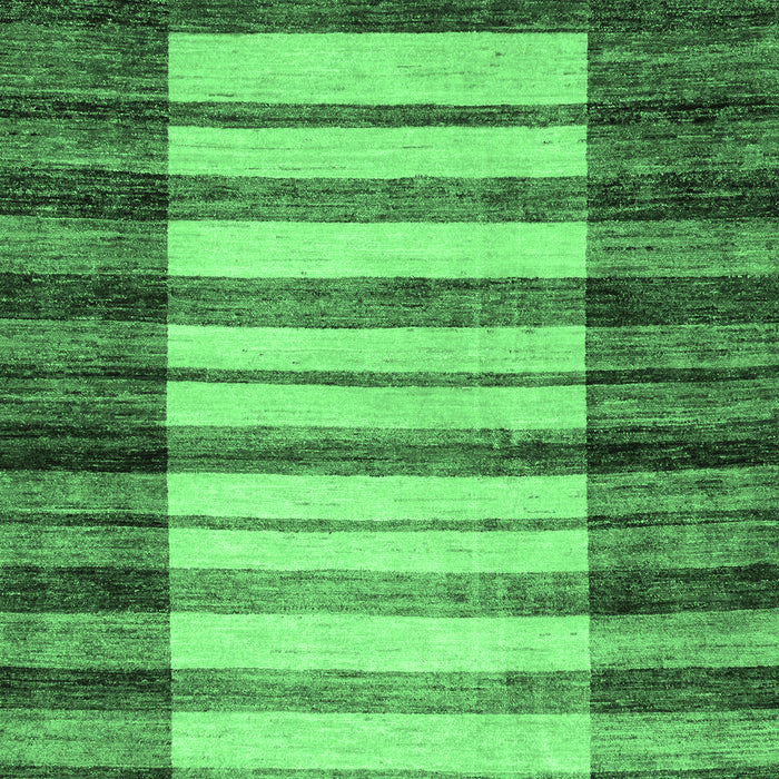 Abstract Emerald Green Modern Rug, abs41emgrn