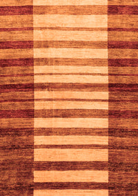 Abstract Orange Modern Rug, abs41org