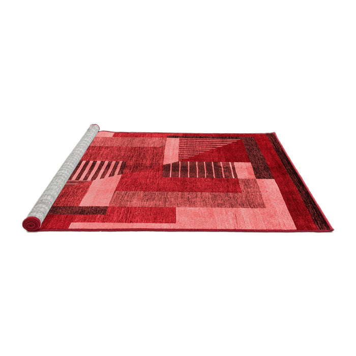 Modern Red Washable Rugs
