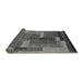 Sideview of Oriental Gray Modern Rug, abs4200gry