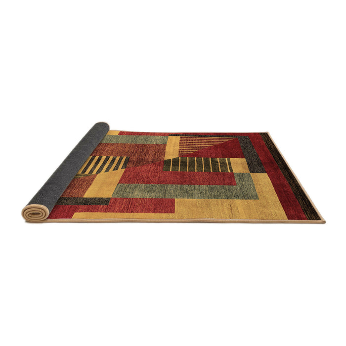 Sideview of Oriental Brown Modern Rug, abs4200brn
