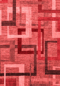 Oriental Red Modern Rug, abs4201red