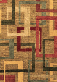 Oriental Brown Modern Rug, abs4201brn