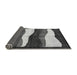 Sideview of Oriental Gray Modern Rug, abs4202gry