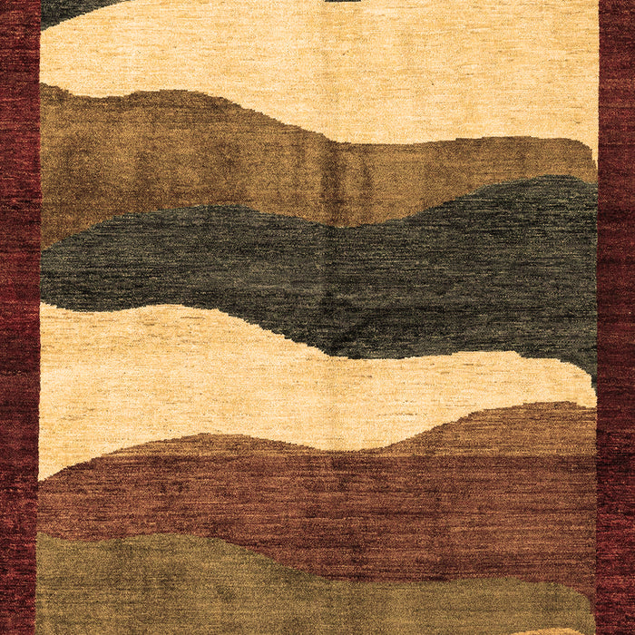 Oriental Brown Modern Rug, abs4202brn