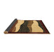 Sideview of Oriental Brown Modern Rug, abs4202brn