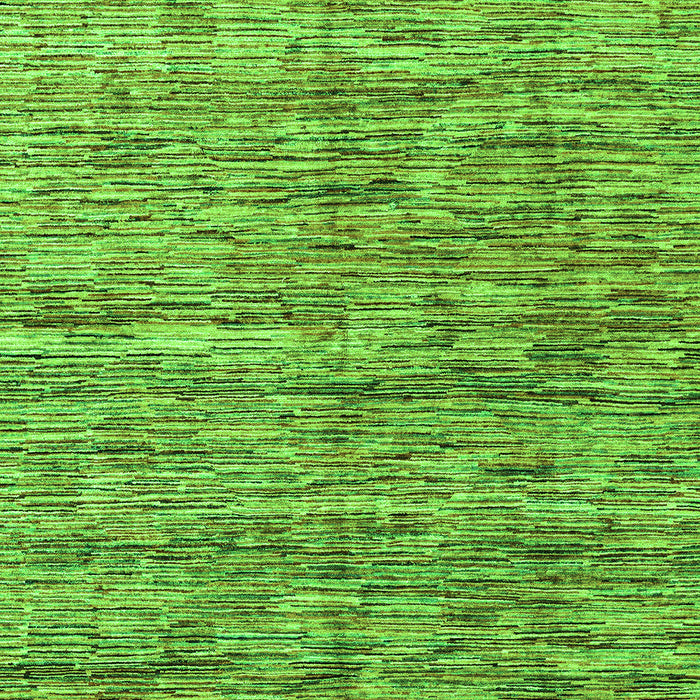 Machine Washable Oriental Green Modern Area Rugs, wshabs4203grn
