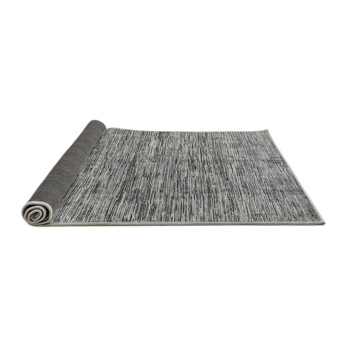 Sideview of Oriental Gray Modern Rug, abs4203gry
