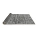 Sideview of Oriental Gray Modern Rug, abs4203gry