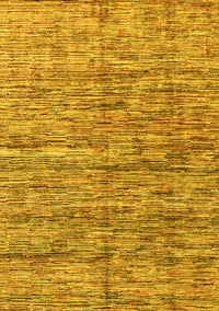 Oriental Yellow Modern Rug, abs4203yw