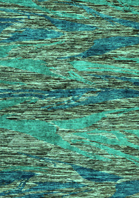 Oriental Turquoise Modern Rug, abs4204turq