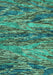 Oriental Turquoise Modern Rug, abs4204turq