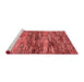 Modern Red Washable Rugs