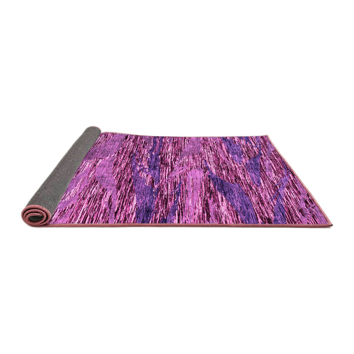 Sideview of Oriental Pink Modern Rug, abs4204pnk