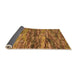 Sideview of Oriental Orange Modern Rug, abs4204org