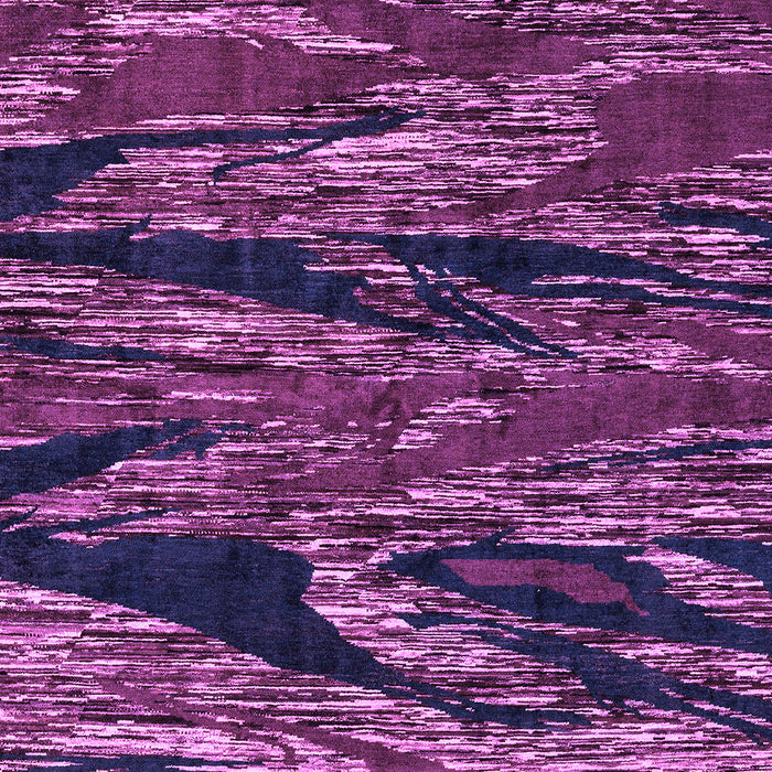 Machine Washable Oriental Purple Modern Area Rugs, wshabs4205pur