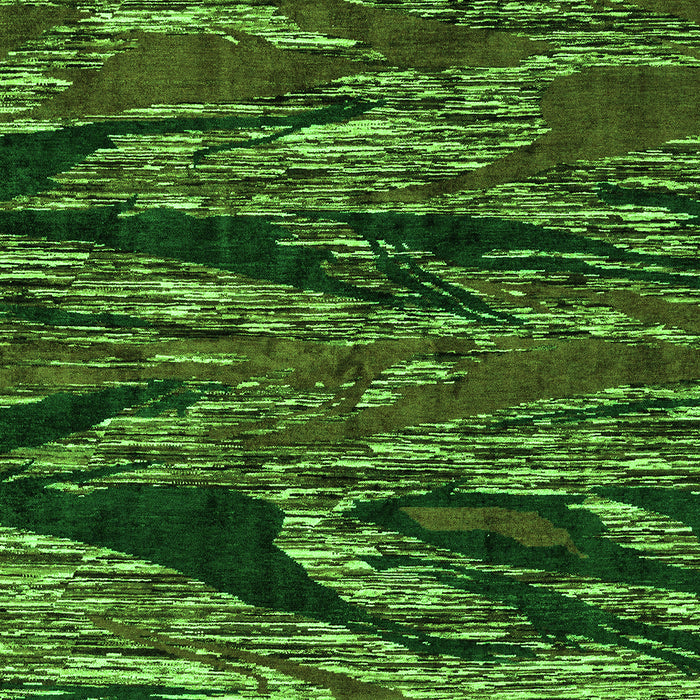 Oriental Green Modern Rug, abs4205grn