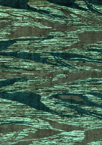 Oriental Turquoise Modern Rug, abs4205turq