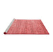 Modern Red Washable Rugs