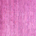 Square Oriental Pink Modern Rug, abs4206pnk