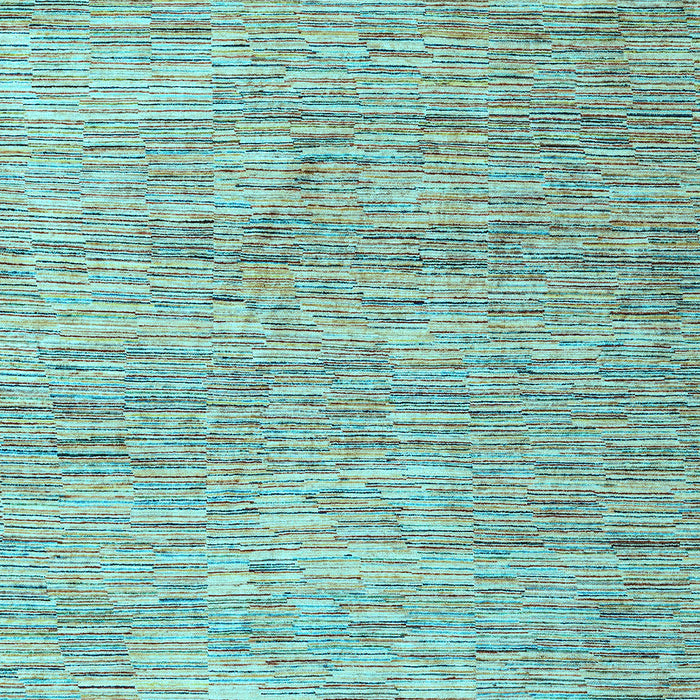 Machine Washable Oriental Light Blue Modern Rug, wshabs4206lblu