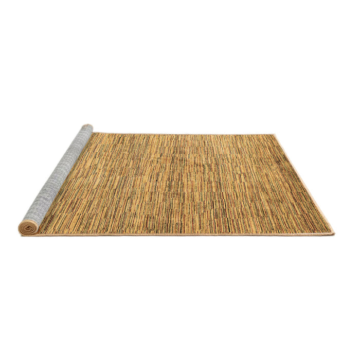 Sideview of Machine Washable Oriental Brown Modern Rug, wshabs4206brn