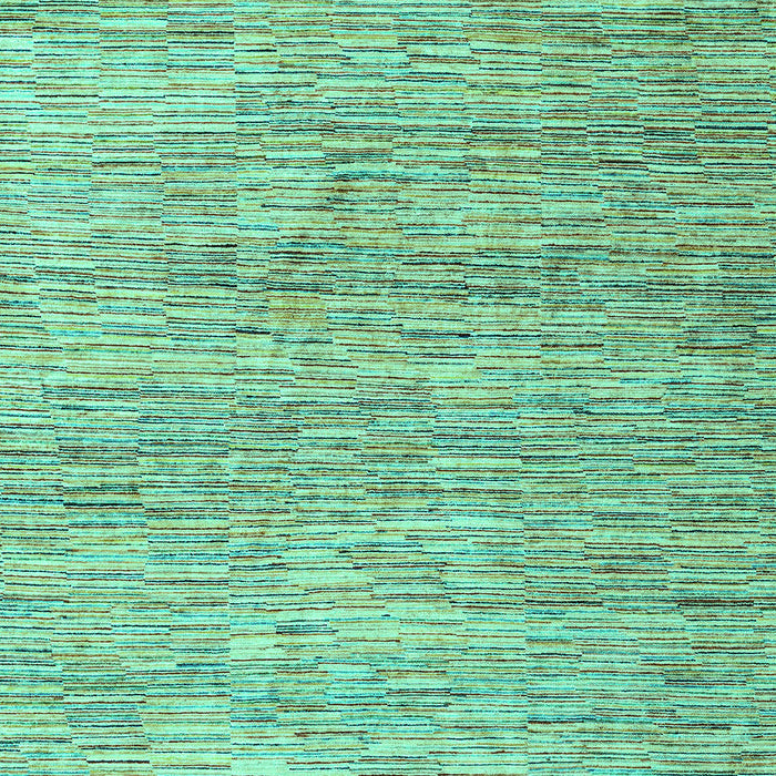 Machine Washable Oriental Turquoise Modern Area Rugs, wshabs4206turq