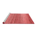 Modern Red Washable Rugs