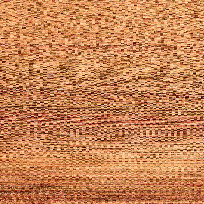 Square Machine Washable Oriental Orange Modern Area Rugs, wshabs4207org