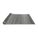 Sideview of Oriental Gray Modern Rug, abs4207gry