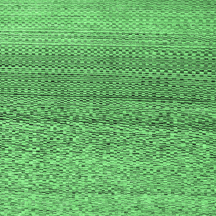 Machine Washable Oriental Emerald Green Modern Area Rugs, wshabs4207emgrn