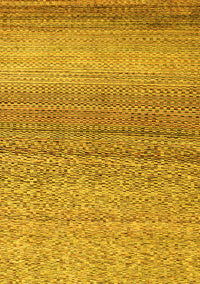 Oriental Yellow Modern Rug, abs4207yw