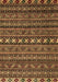 Machine Washable Oriental Brown Modern Rug, wshabs4208brn