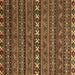 Square Oriental Brown Modern Rug, abs4208brn