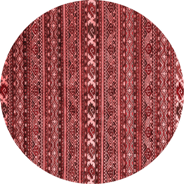 Machine Washable Oriental Red Modern Rug, wshabs4208red