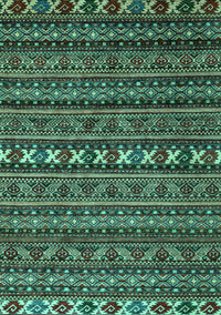 Oriental Turquoise Modern Rug, abs4208turq