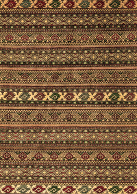 Oriental Brown Modern Rug, abs4208brn