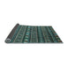 Sideview of Oriental Light Blue Modern Rug, abs4208lblu