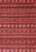 Oriental Red Modern Area Rugs