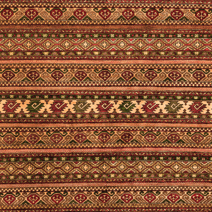Machine Washable Oriental Orange Modern Area Rugs, wshabs4208org