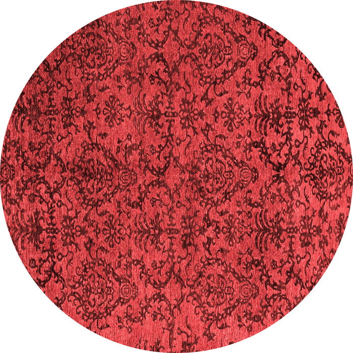 Machine Washable Oriental Red Modern Rug, wshabs4209red