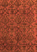 Oriental Orange Modern Rug, abs4209org