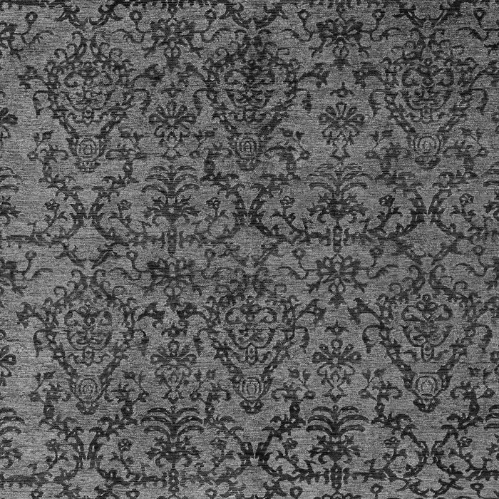 Machine Washable Oriental Gray Modern Rug, wshabs4209gry