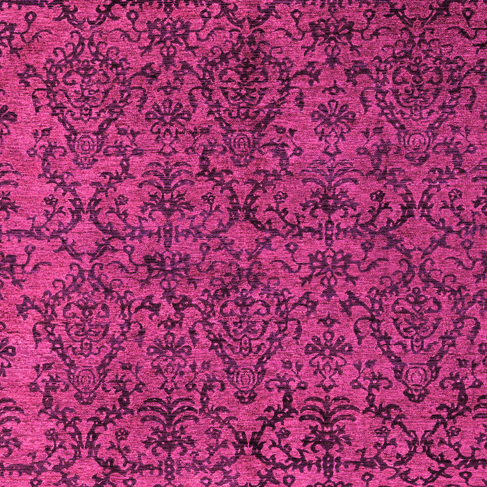 Machine Washable Oriental Pink Modern Rug, wshabs4209pnk