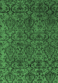 Oriental Emerald Green Modern Rug, abs4209emgrn