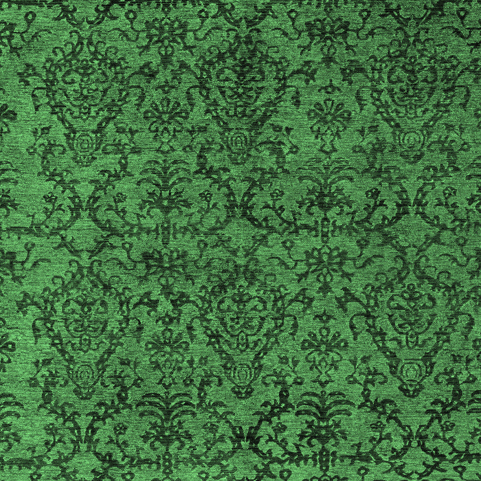 Oriental Emerald Green Modern Rug, abs4209emgrn