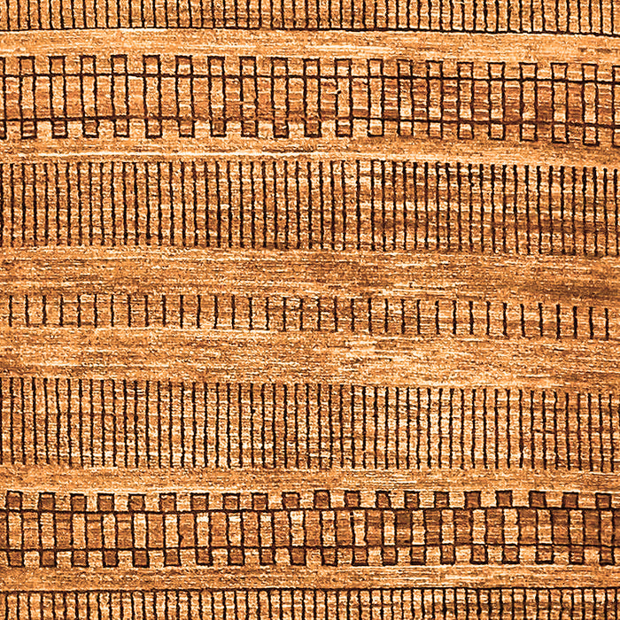 Abstract Orange Modern Rug, abs420org