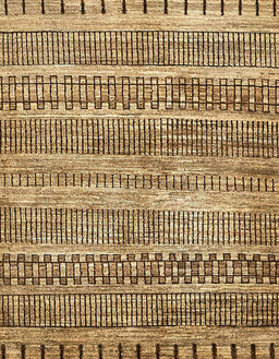 Abstract Saddle Brown Modern Rug, abs420